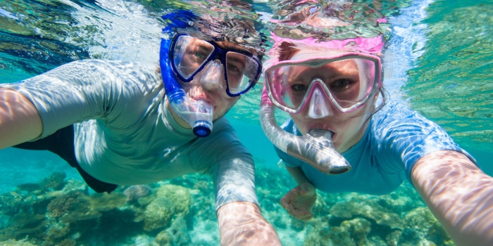 Snorkeling in La Jolla Shores